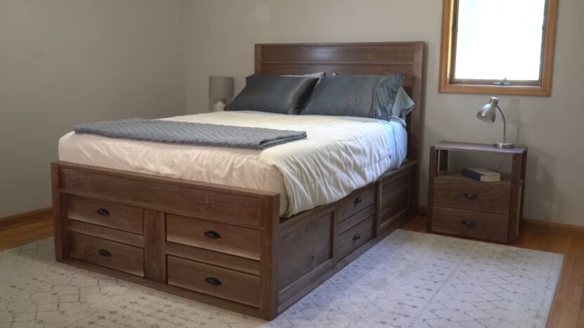 Bed With Built in Storage