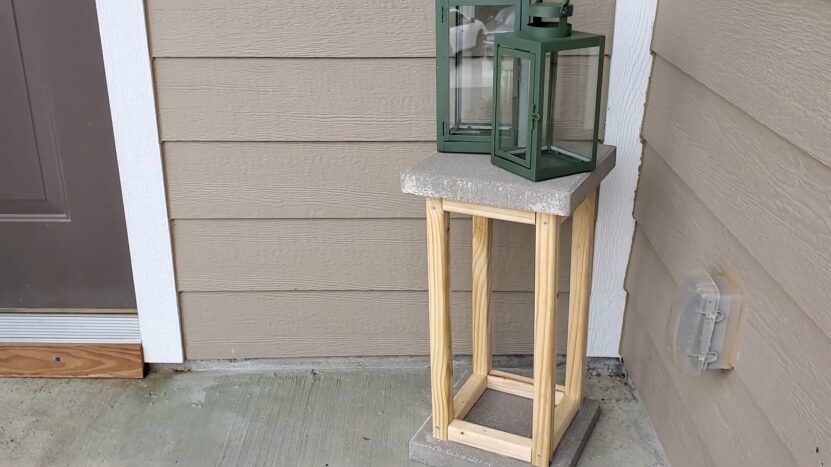 DIY Outdoor Side Table