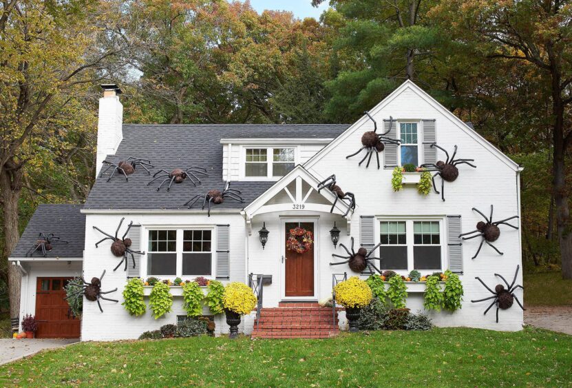 DIY Halloween outdoor decorations