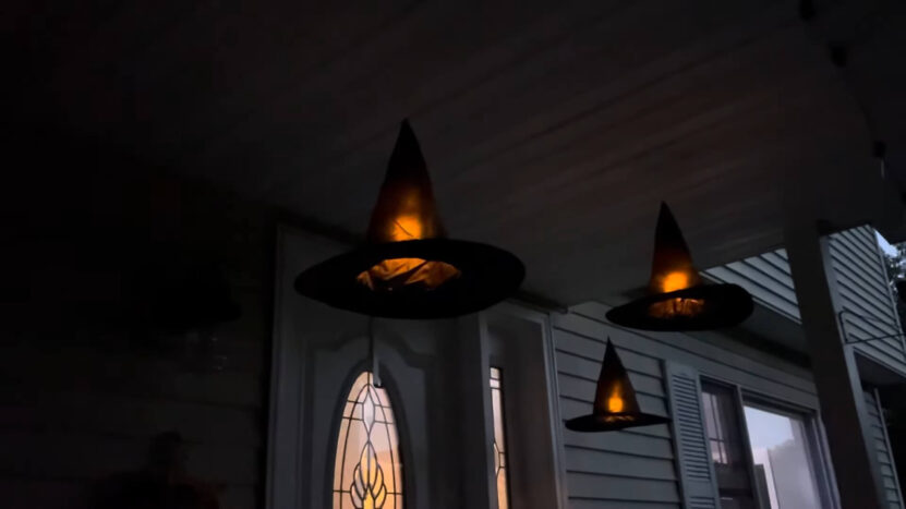 Floating Witch Hat Luminaries