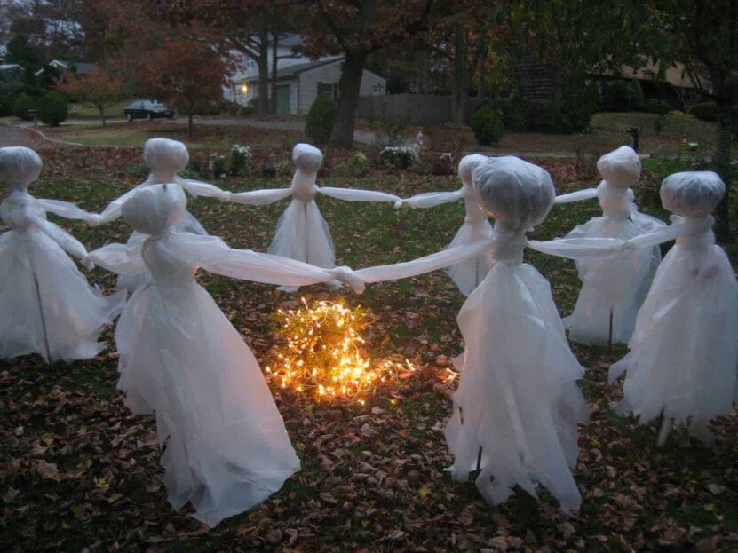 Ghosts Dancing Around Fire